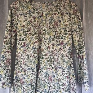 Sailor Rose long sleeve top, liberty of london fabric